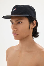 PANELED NYLON HAT - Symbol Black DISTRICT VISION - portée