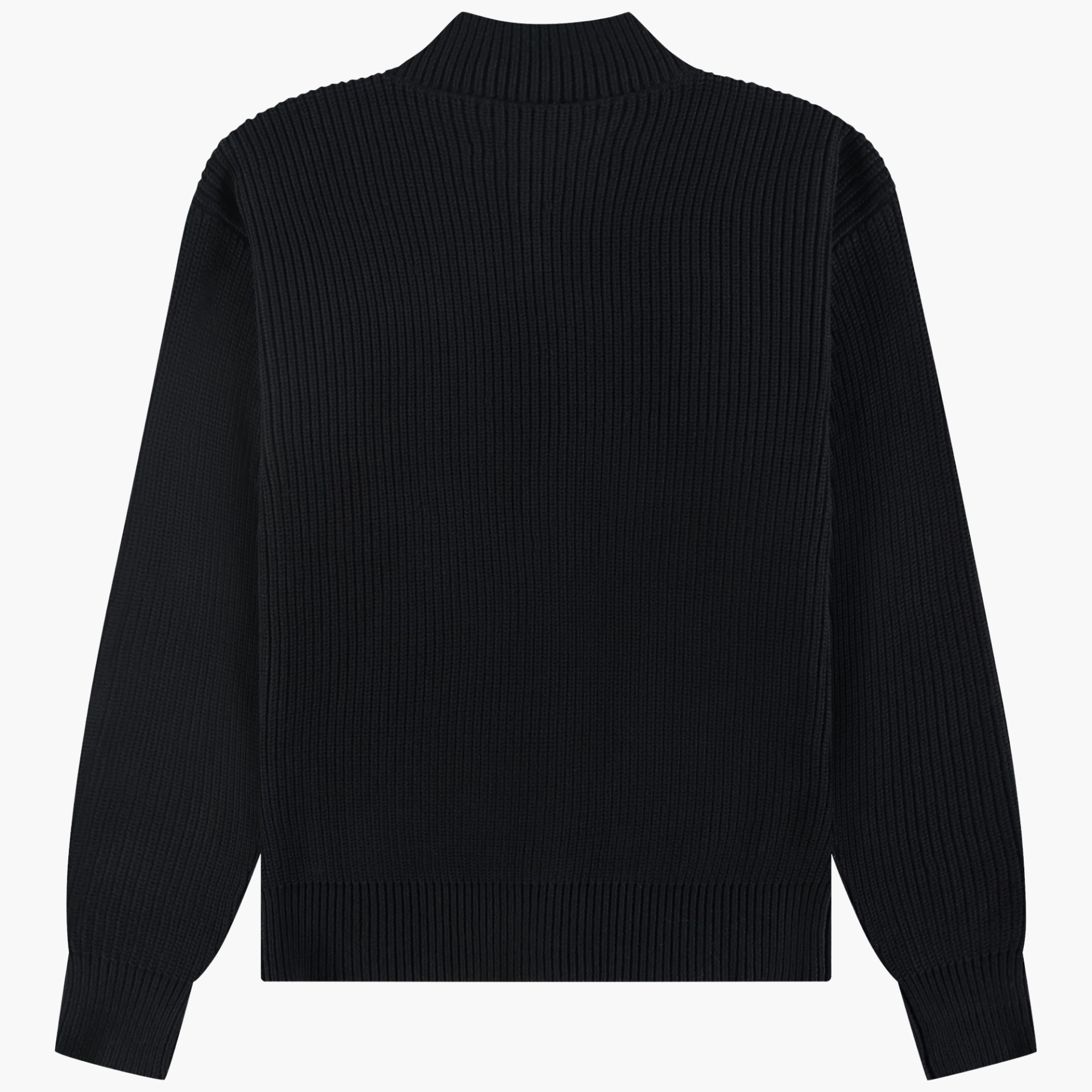 Fisherman Plain Zip Up Sweater The New Original