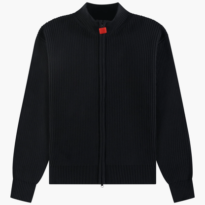 Fisherman Plain Zip Up Sweater The New Original