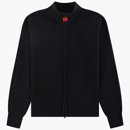 Fisherman Plain Zip Up Sweater The New Original