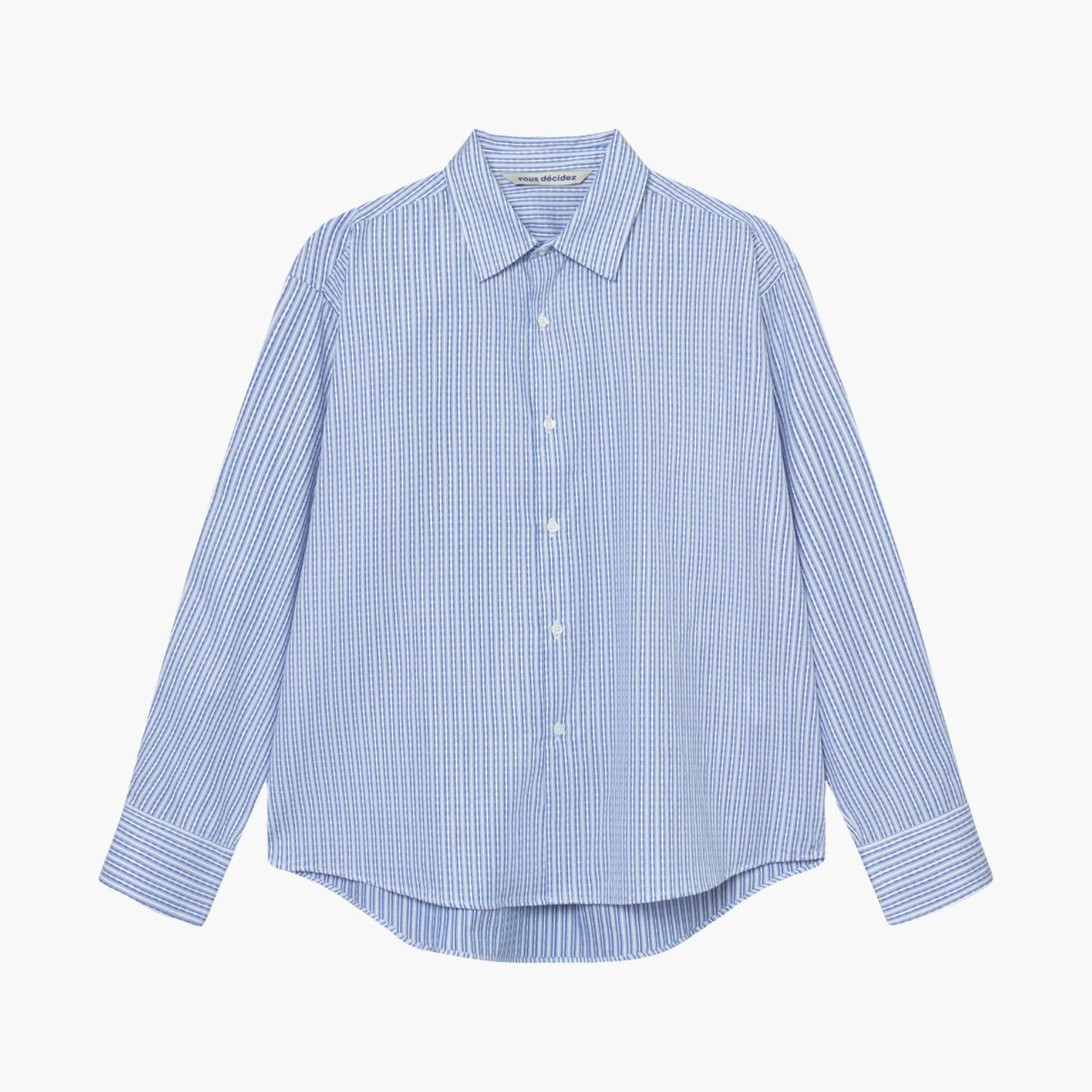 FIND SHIRT - BLUE / WHITE ROPE STRIPE Vous Décidez