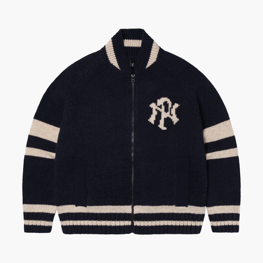 NYP Varsity Zip Thru Knit Aries no problemo