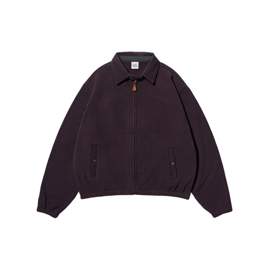 Kappy Fleece Bomber Jacket Brown - Aura Store — photo 1