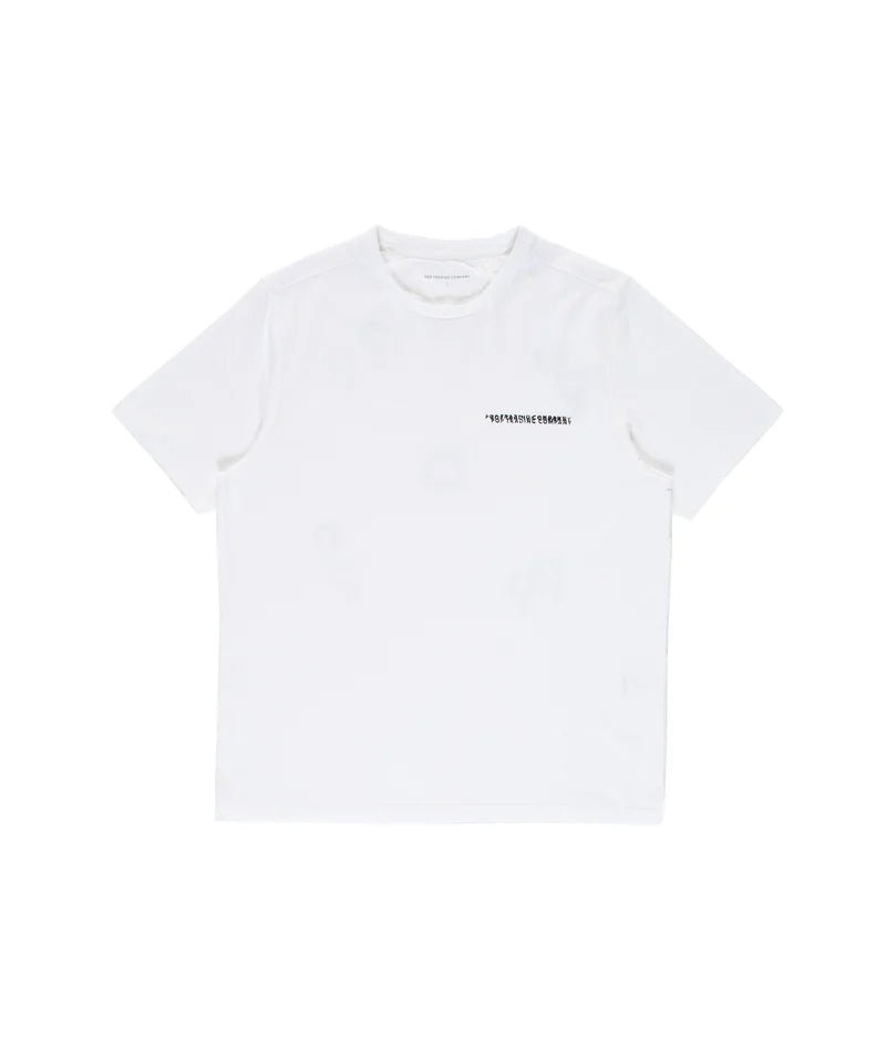 stamp t-shirt white Pop Trading Company