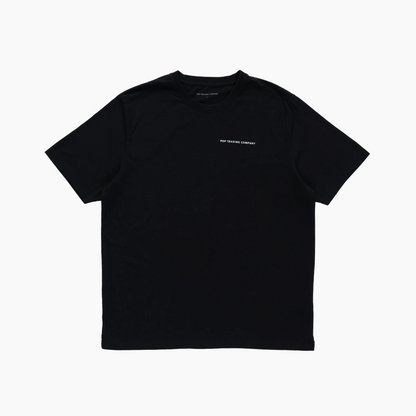 logo t-shirt - black/white - Aura