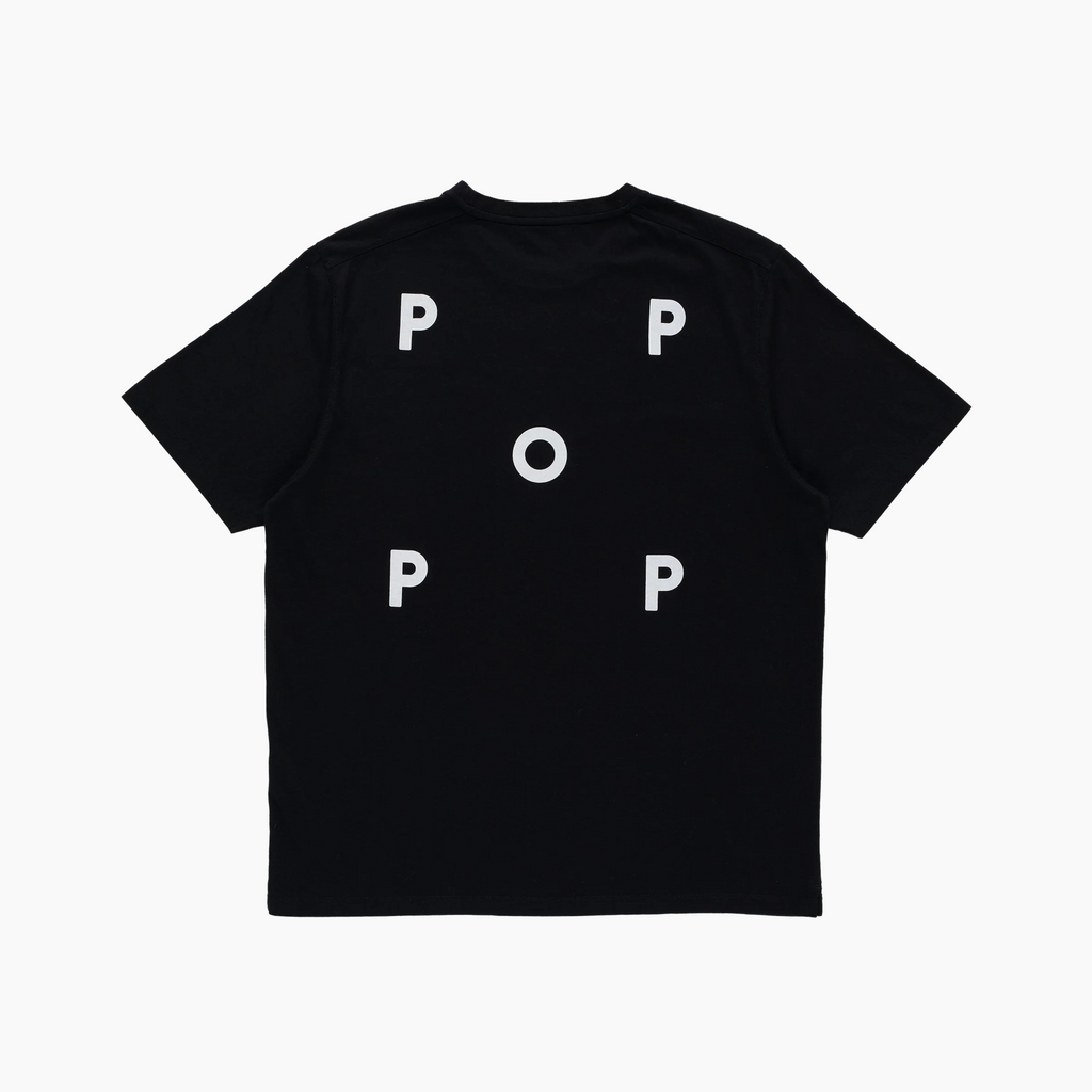 logo t-shirt - black/white - Aura