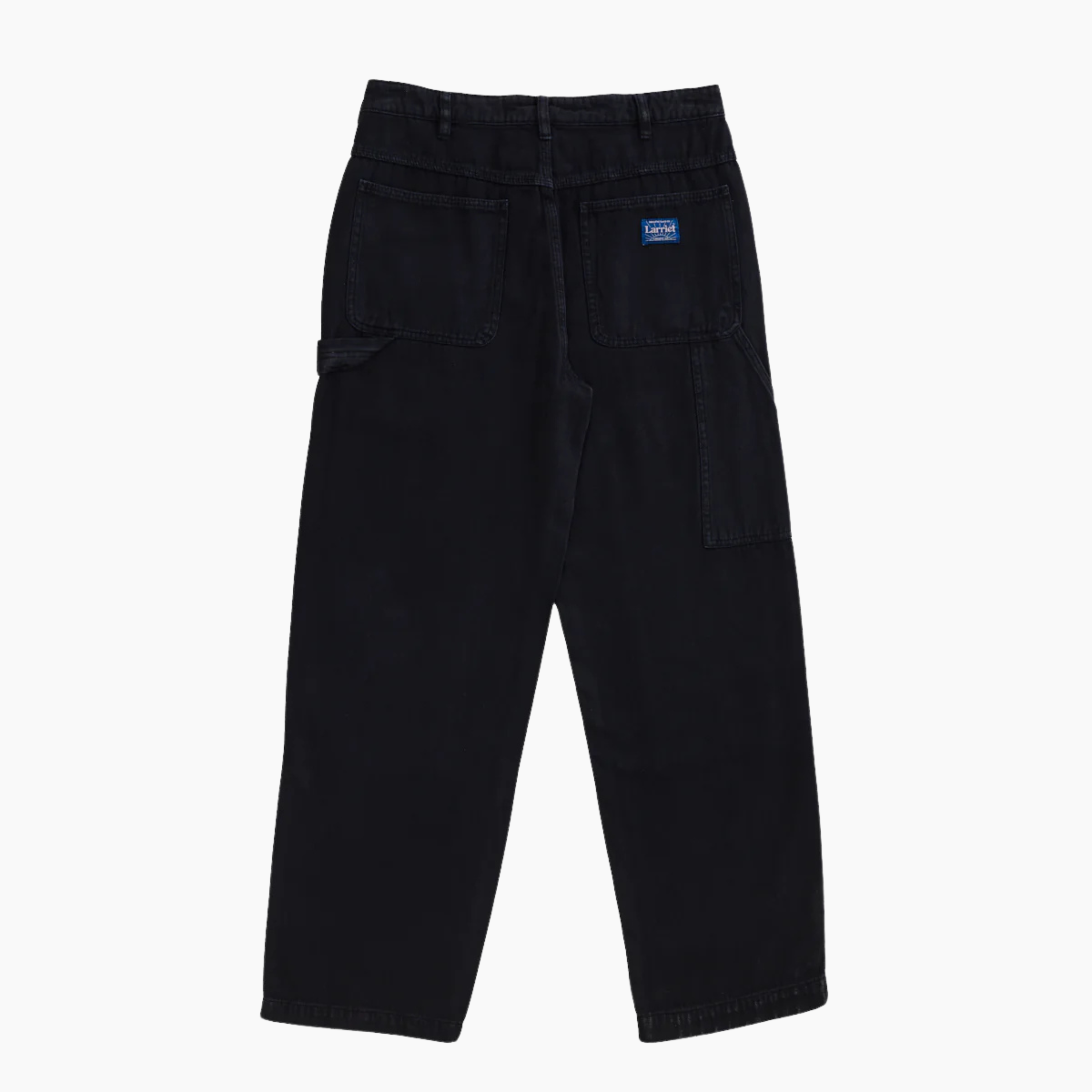 Double knee carpenter pant - Used black - Aura