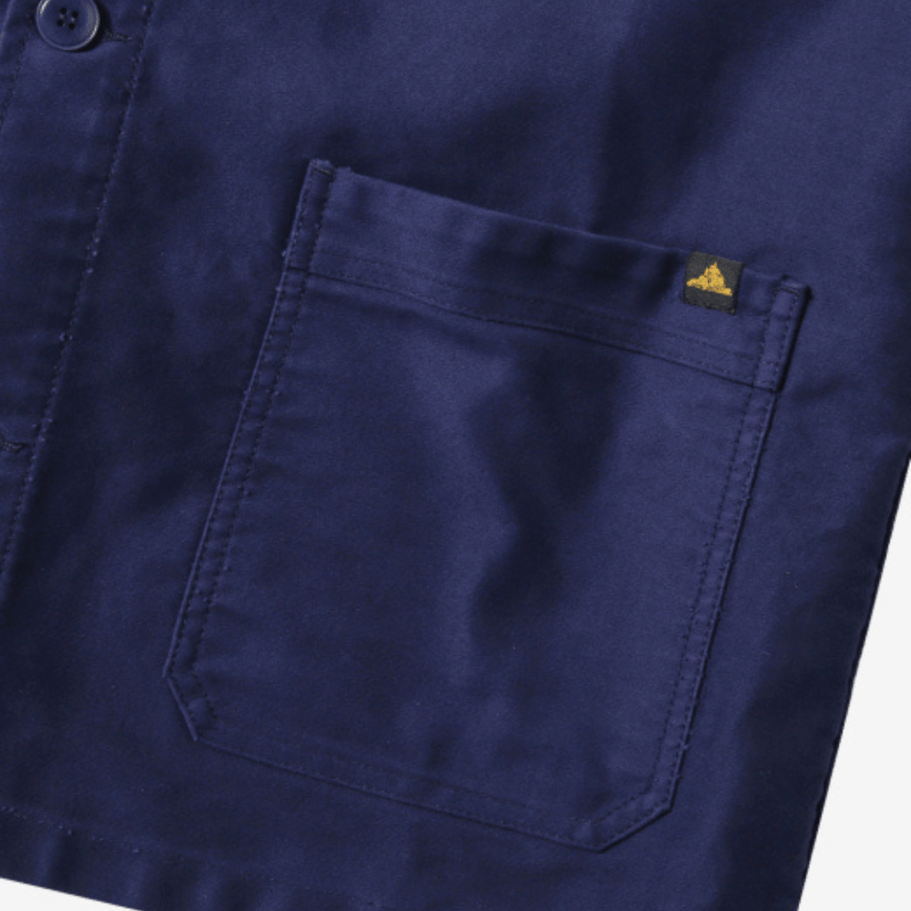 MOLESKIN WORK JACKET BLUE Le Mont Saint Michel