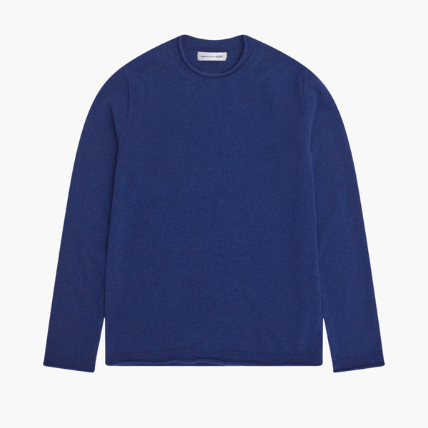 MENS SHIRT KNITTED - BLUE COMME DES GARÇONS shirt