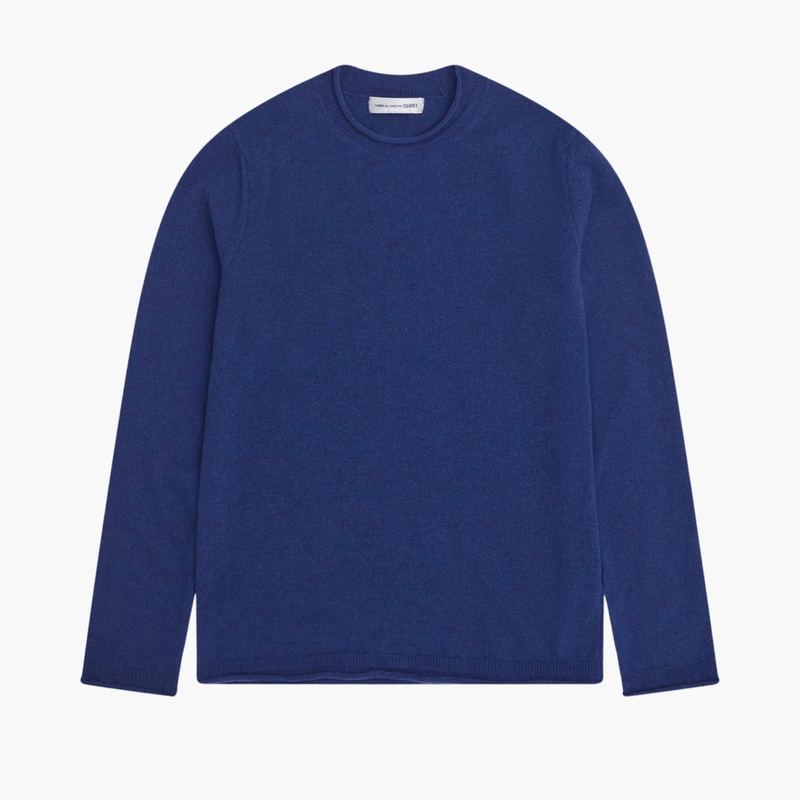 MENS SHIRT KNITTED - BLUE COMME DES GARÇONS shirt