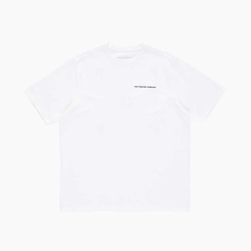 logo t-shirt white - Aura
