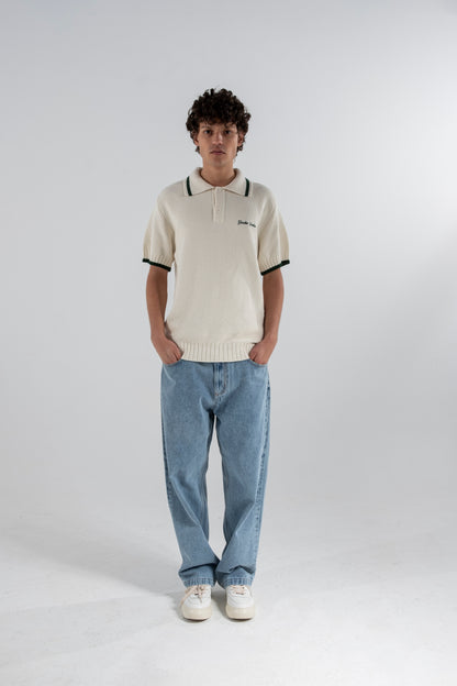 Contrast polo - Aura