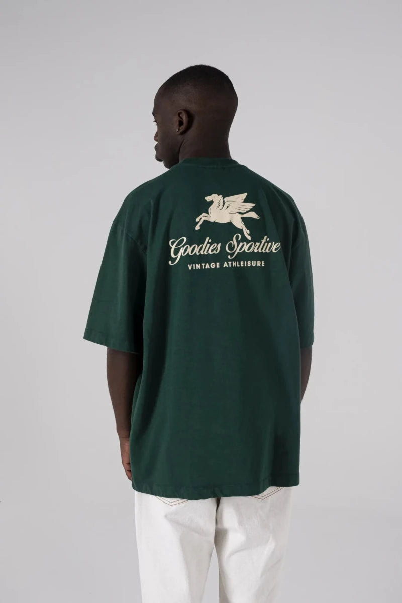290g Green pegasus tee - Aura