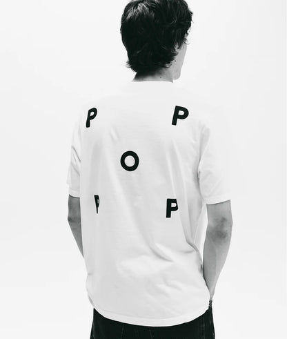 logo t-shirt white - Aura