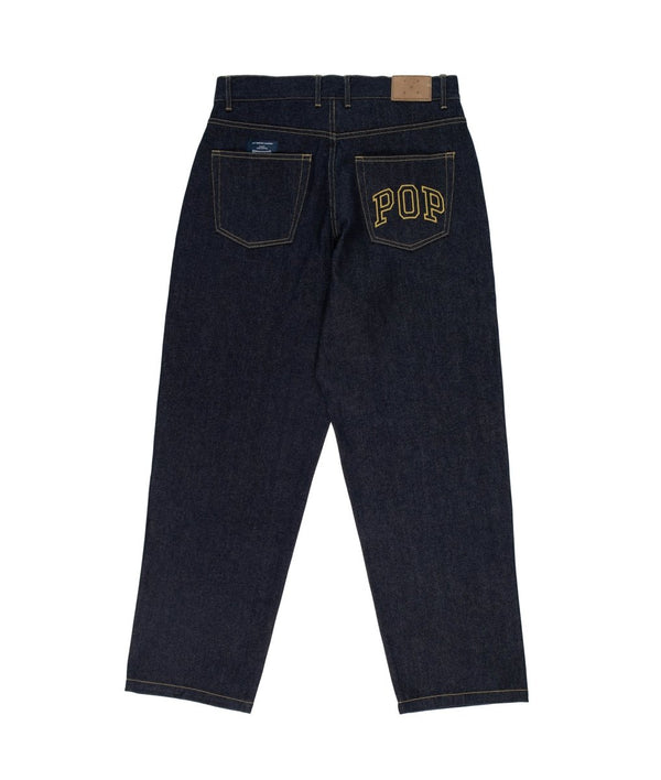 drs arch denim pant - raw denim