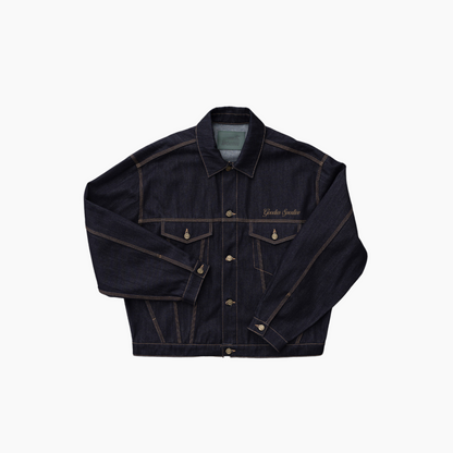 Raw denim trucker - Aura