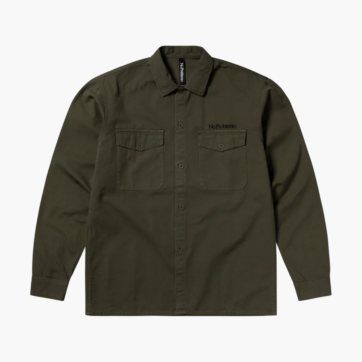 Mini Problemo Ripstop LS Work Shirt Olive Aries no problemo