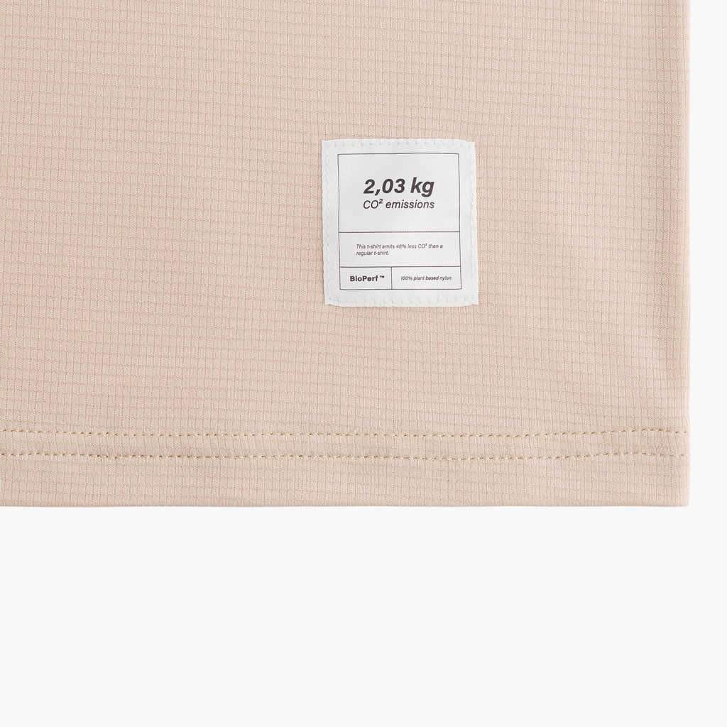 BioPerf Running T-Shirt - Beige ACT Running