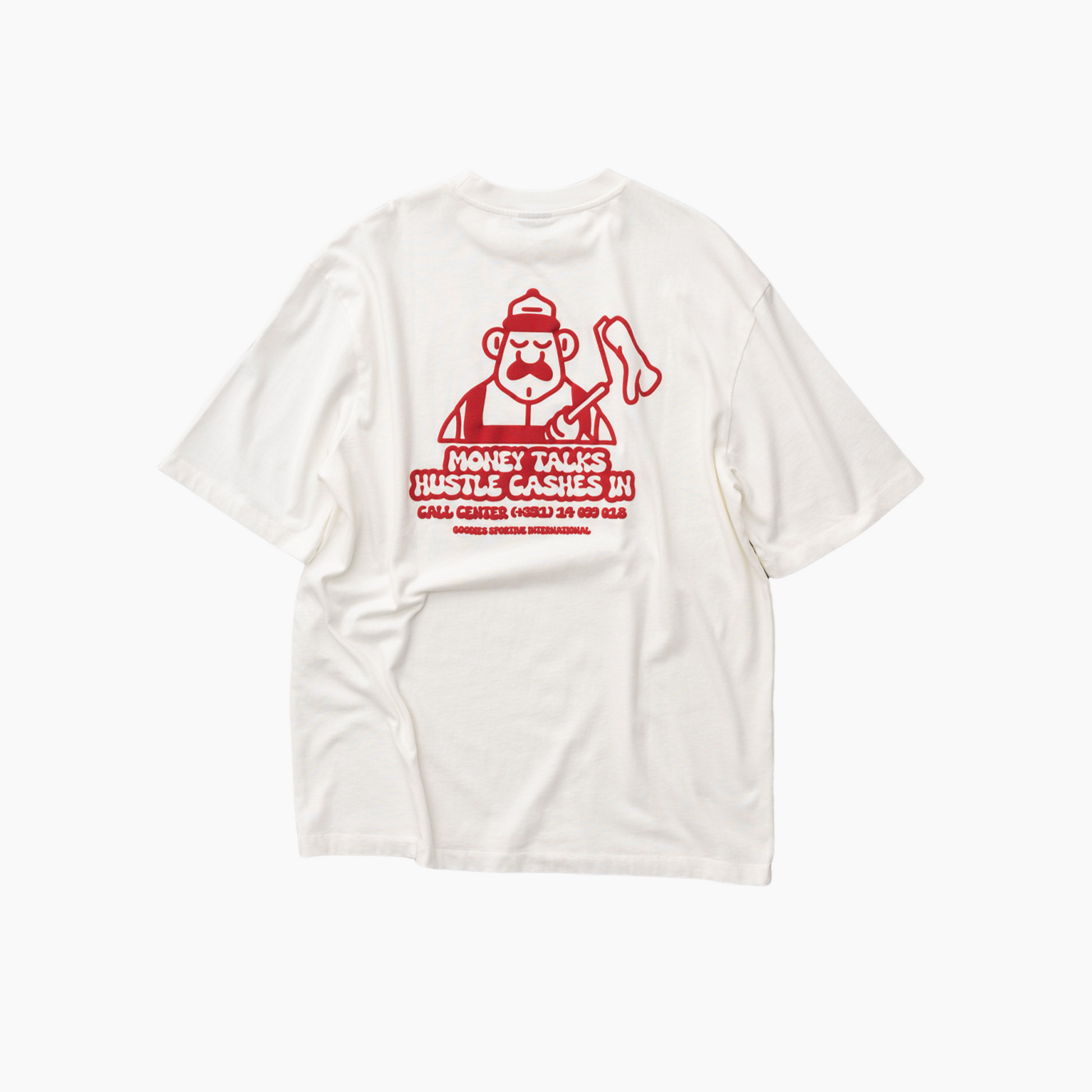 Money Talks white tee - Aura