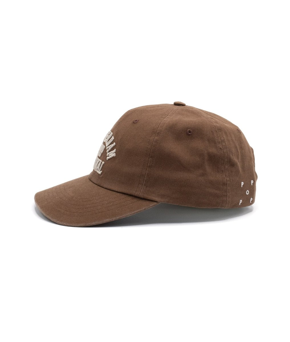 Côté de la casquette Pop Trading Company Original Sixpanel Hat washed delicioso — photo 2