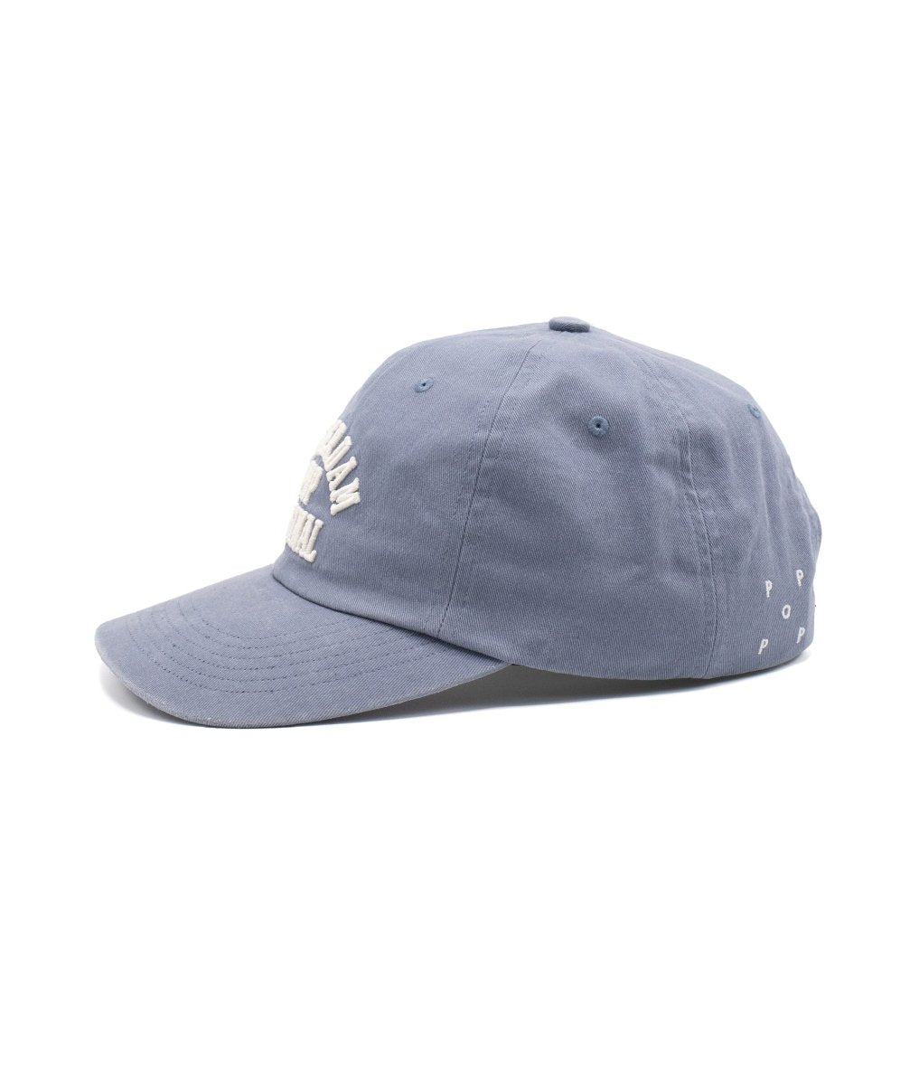 Côté de la casquette Pop Trading Company Original Sixpanel Hat washed tradewinds — photo 2
