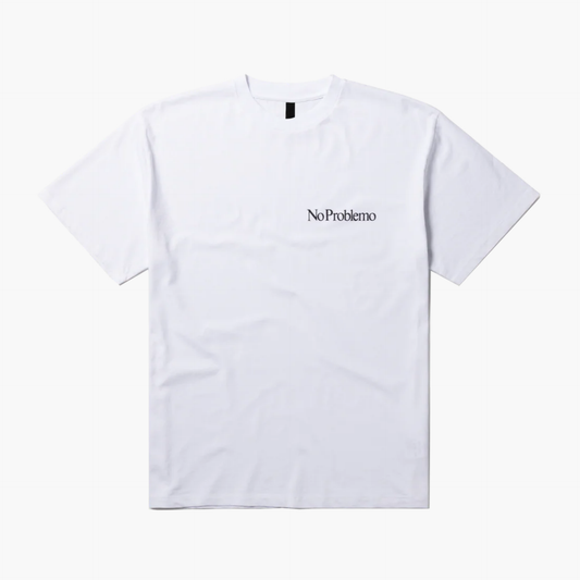 Mini Problemo SS Tee White Aries no problemo