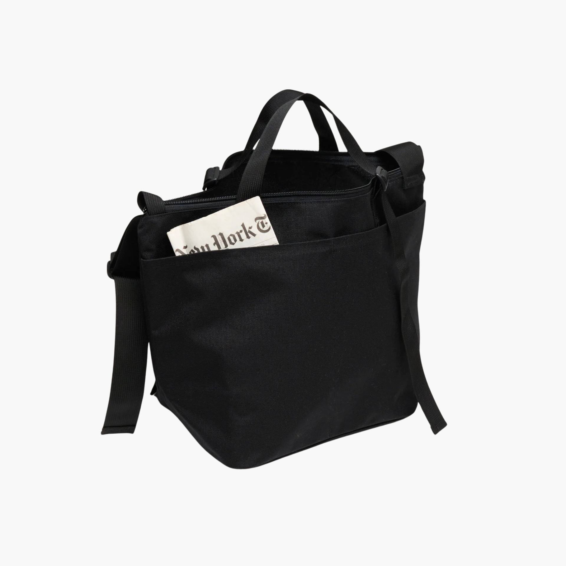 ZIPPER DUFFLE - SMALL - Black Bags In Progress