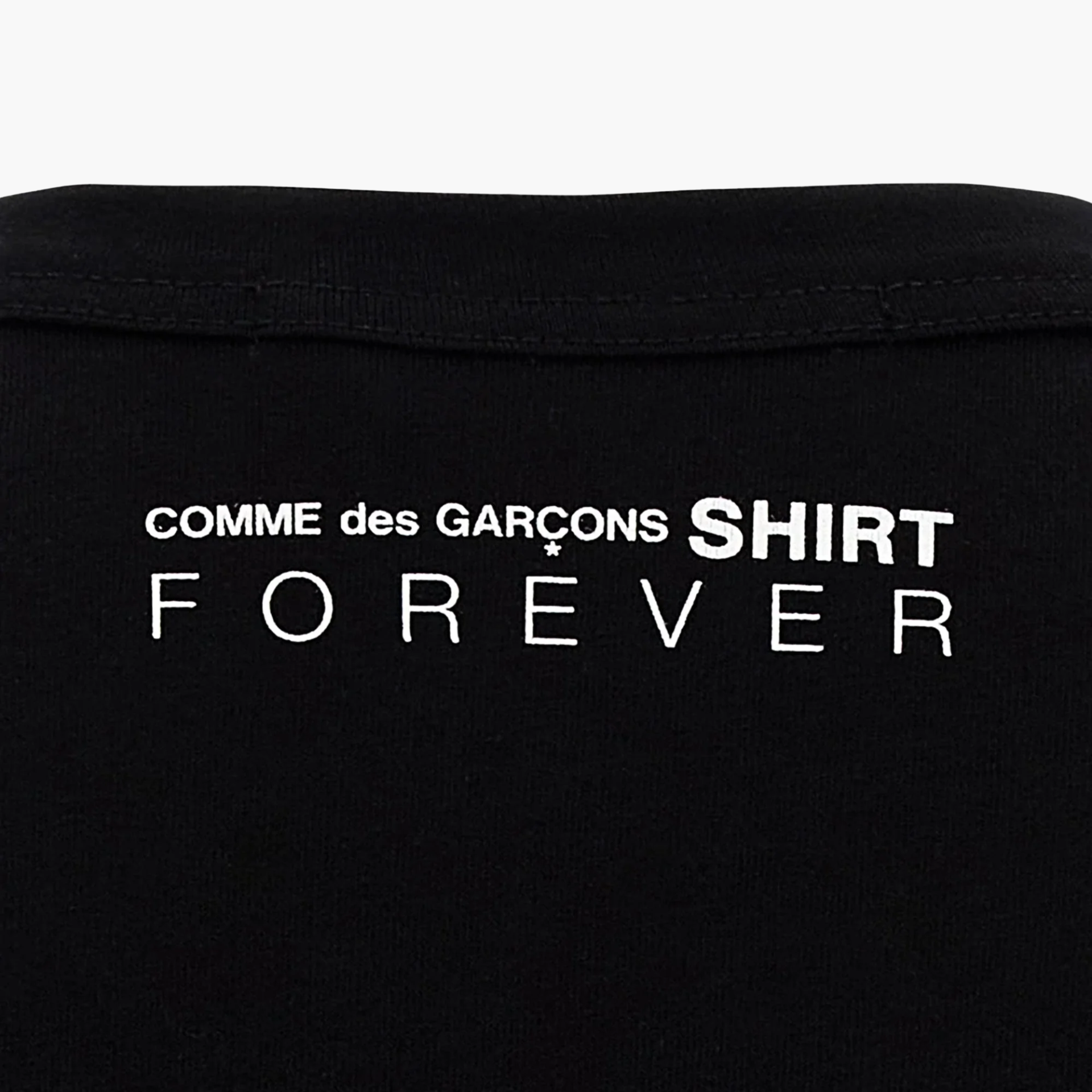 CDG Shirt Forever - Men's T-shirt - Black COMME DES GARÇONS shirt