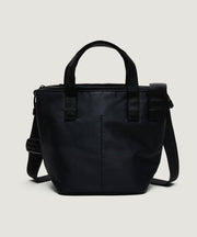 ZIPPER DUFFLE Small Black BAGS IN PROGRESS - vue de dos