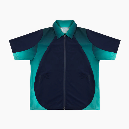 Breathable zipped shirt - Atlantic - Aura