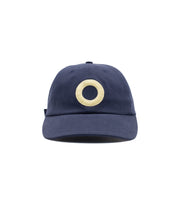 Casquette Pop Trading Company O Sixpanel Hat navy coton, lettre O en feutre