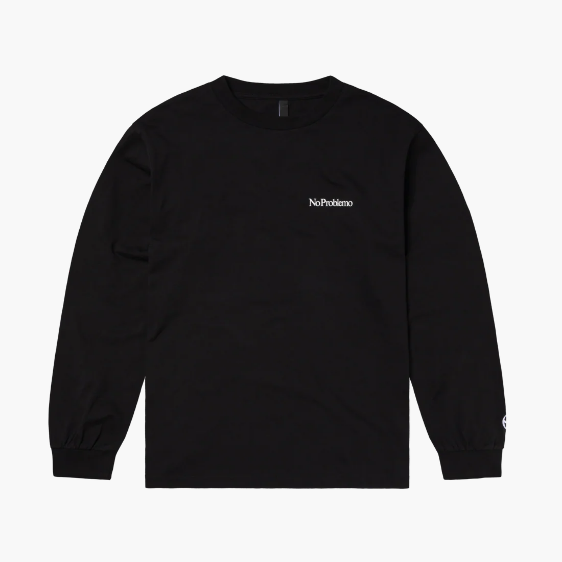 Mini Problemo LS Tee Black Aries no problemo