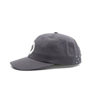 Côté de la casquette Pop Trading Company O Sixpanel Hat charcoal
