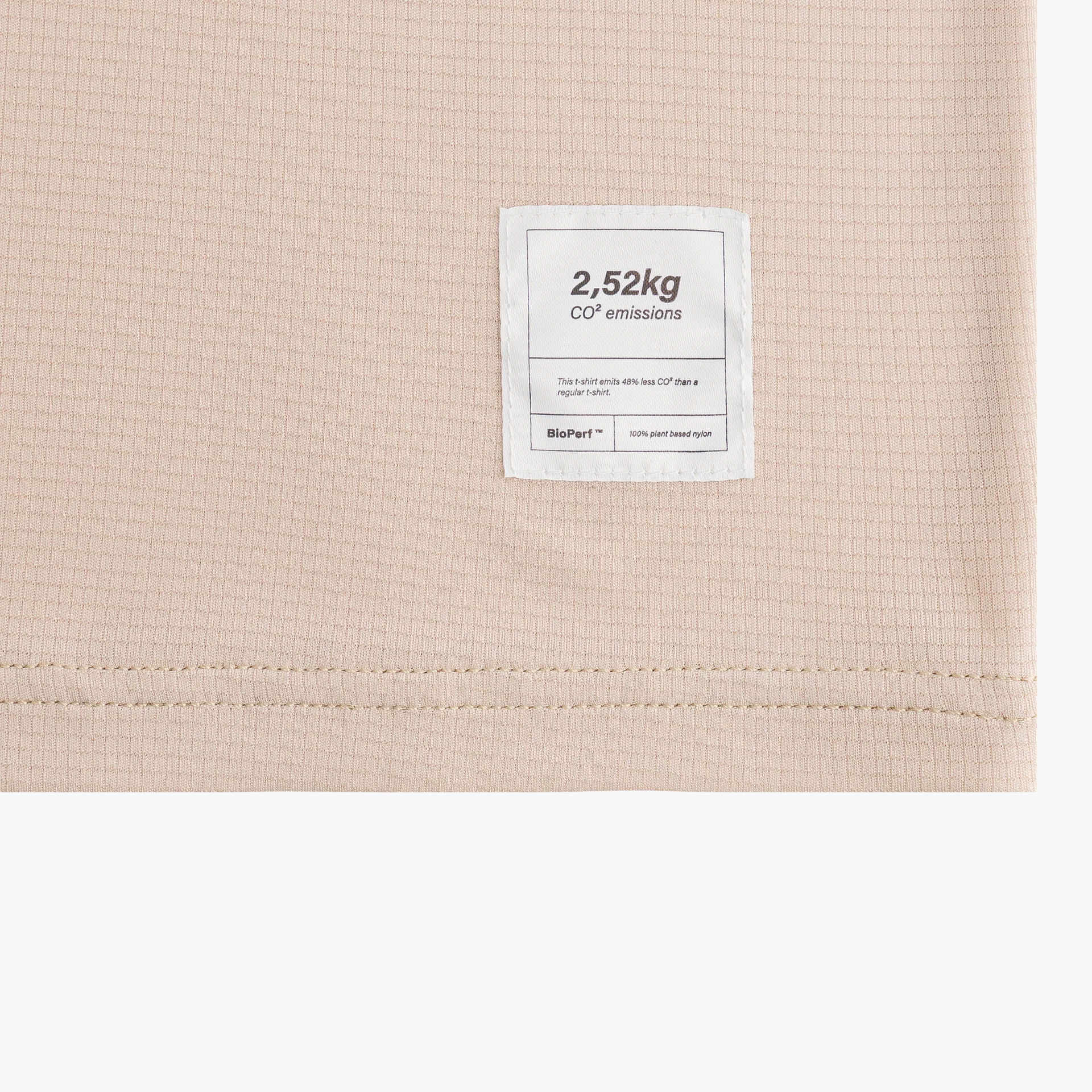 BioPerf - Tshirt Manche Longue - Beige ACT Running