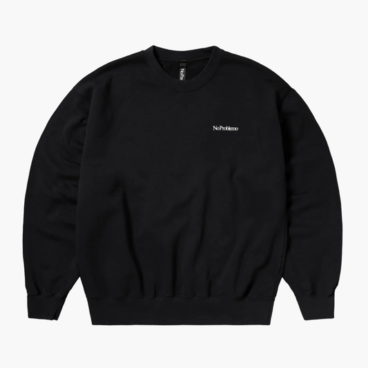 Mini Problemo Sweatshirt Black Aries no problemo