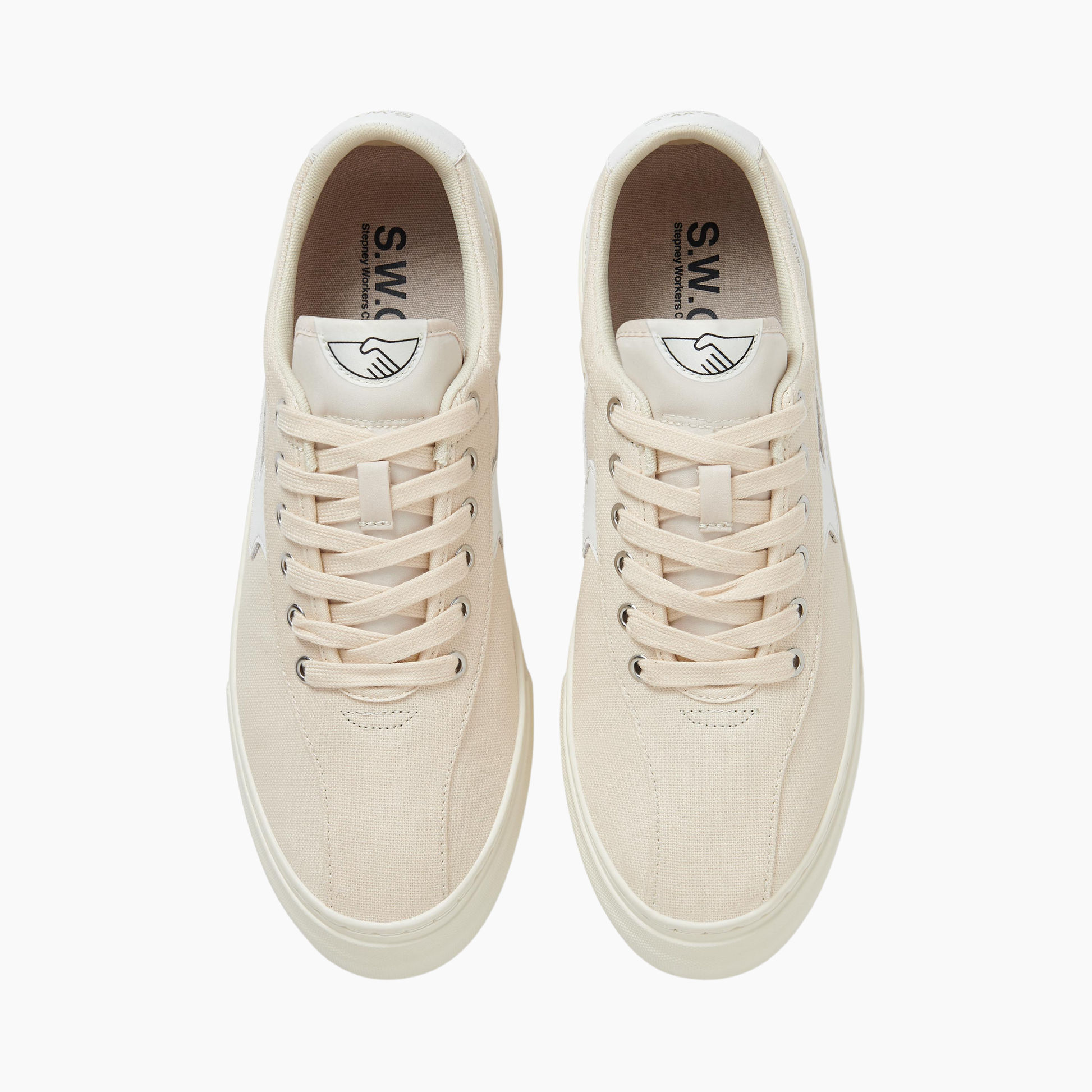 DELLOW S-STRIKE CUP CANVAS ECR / WHT - Aura