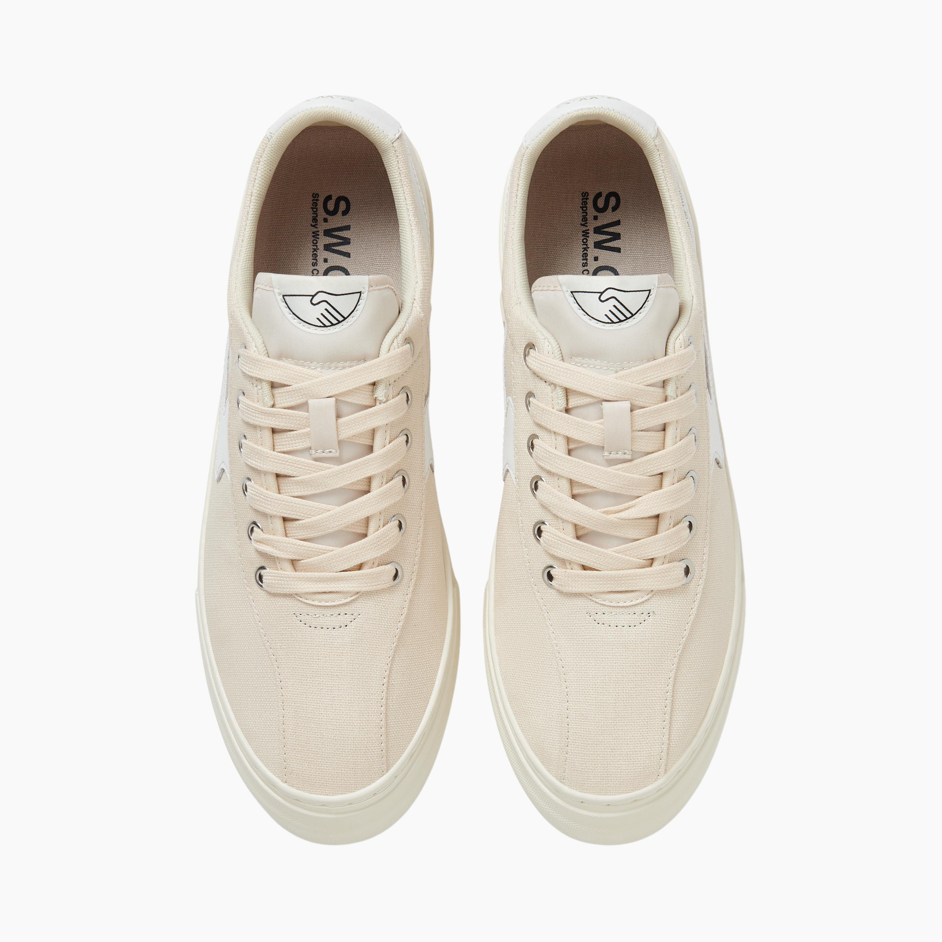 DELLOW S-STRIKE CUP CANVAS ECR / WHT - Aura