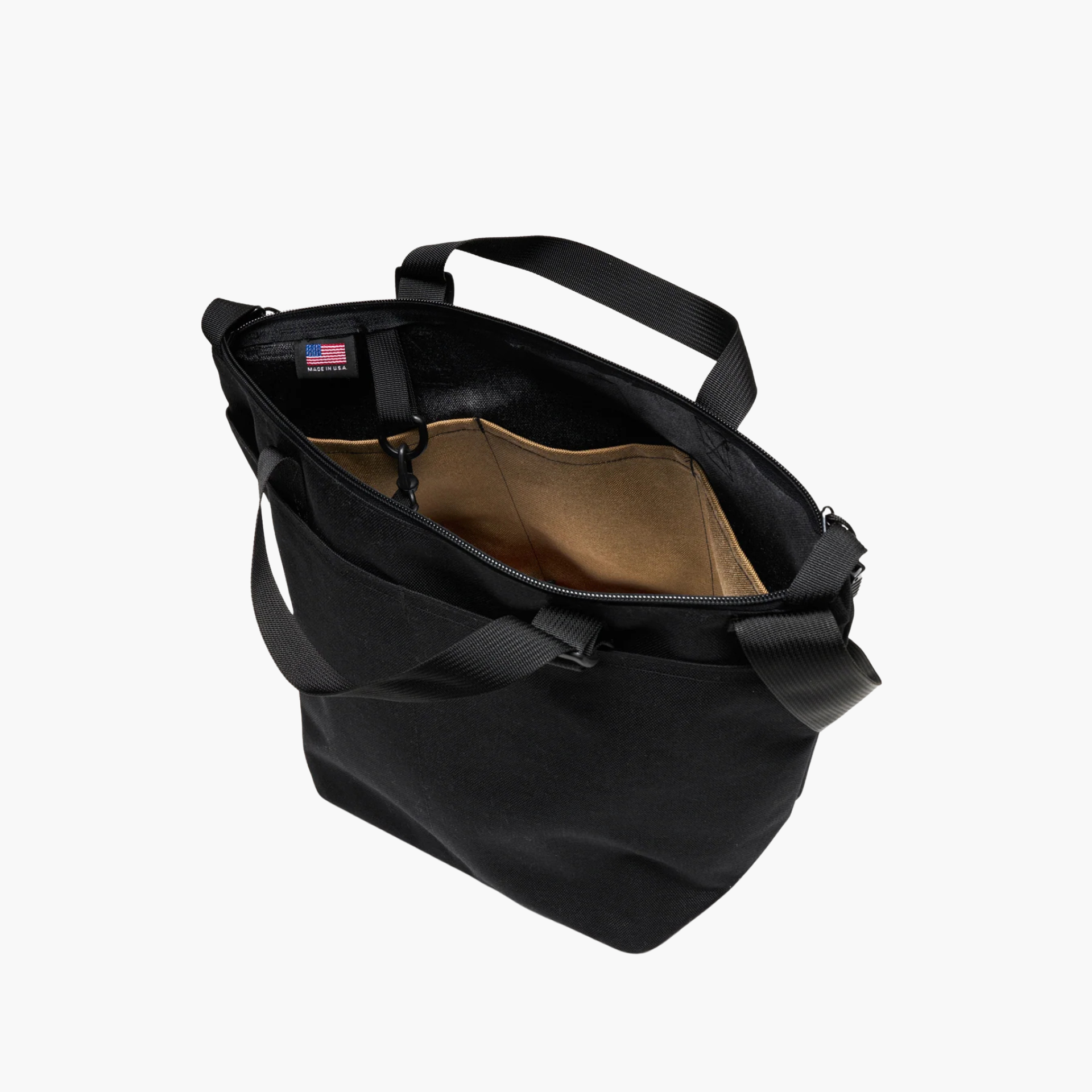 ZIPPER DUFFLE - SMALL - Black Bags In Progress