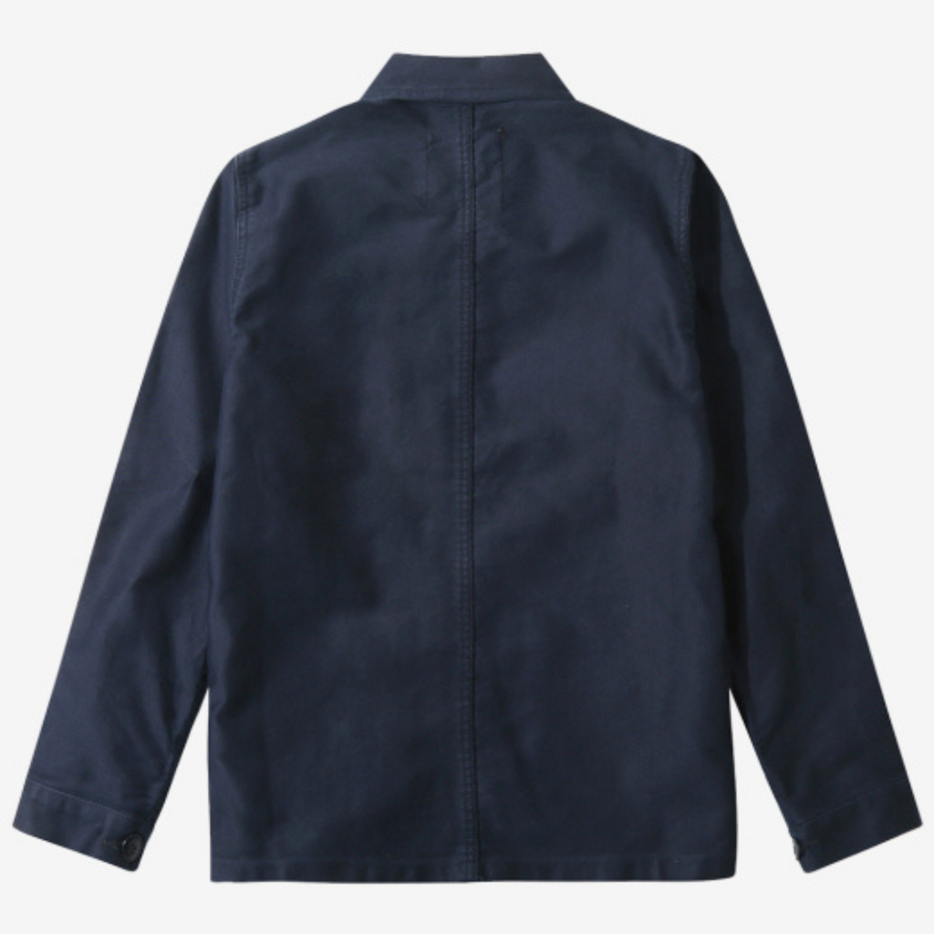MOLESKIN WORK JACKET NAVY - Aura