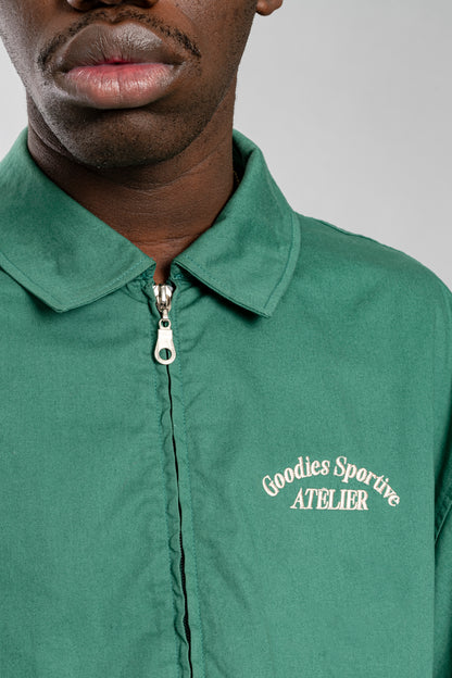 Green retro jacket - Aura