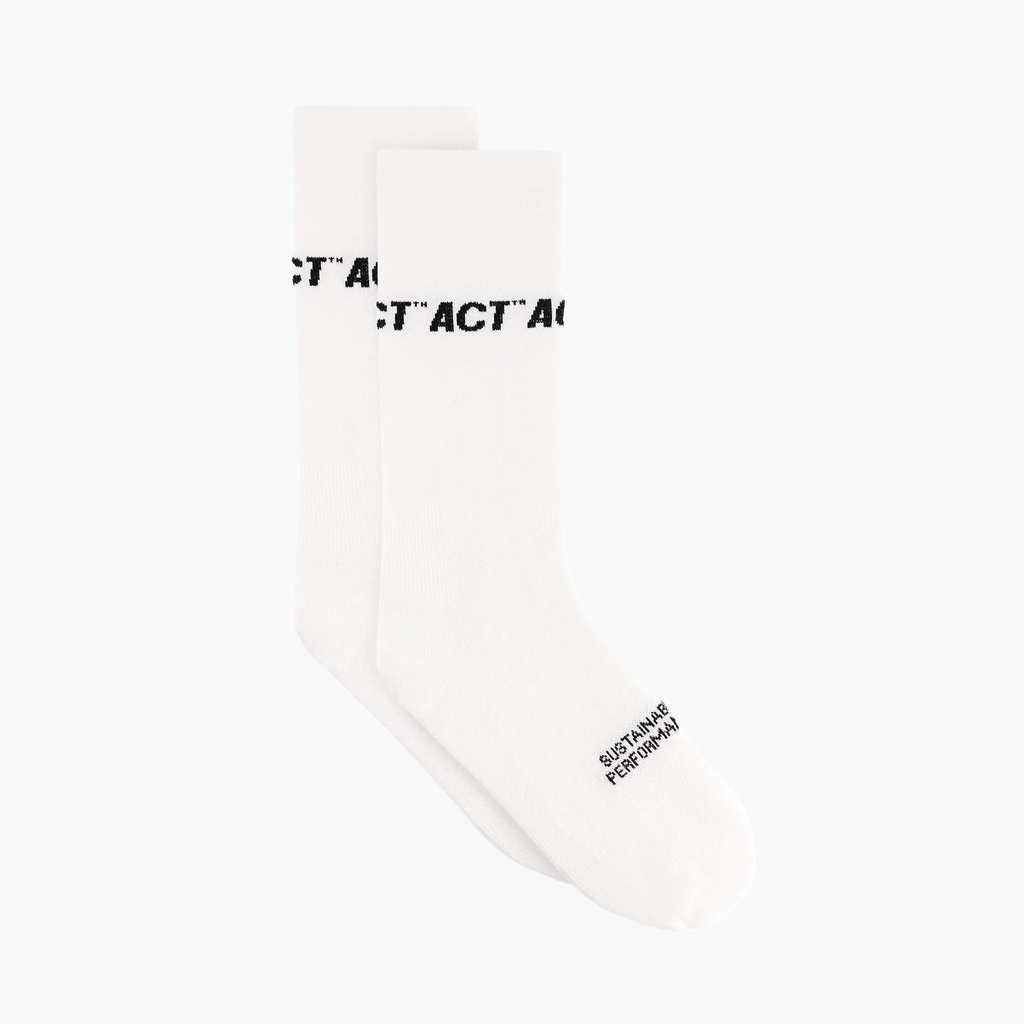 Chaussettes de Running - Blanc ACT Running
