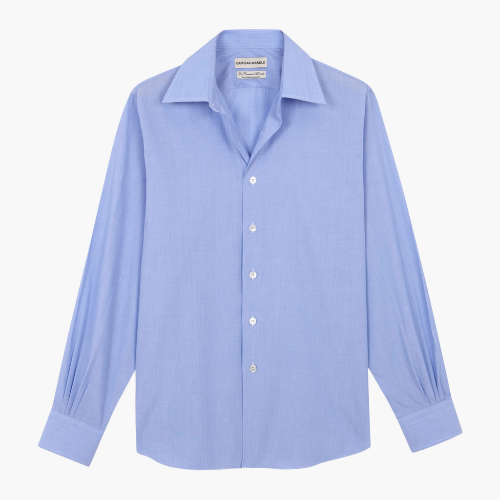 BLUE FORMAL SHIRT Camisas Manolo