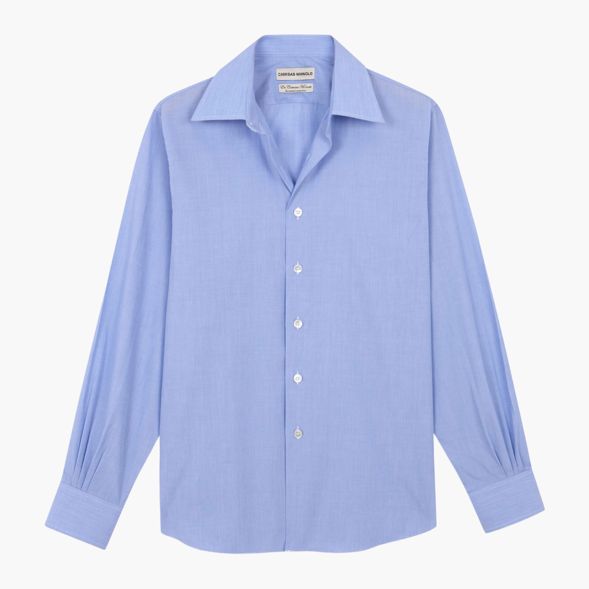 BLUE FORMAL SHIRT Camisas Manolo