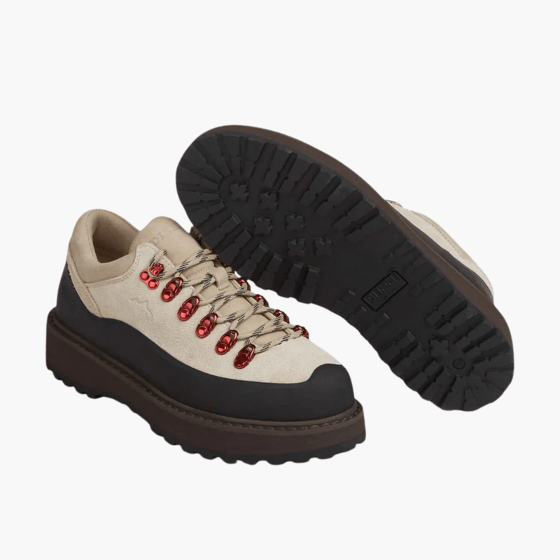 Cornaro Due Gomma Sesame Suede DIEMME