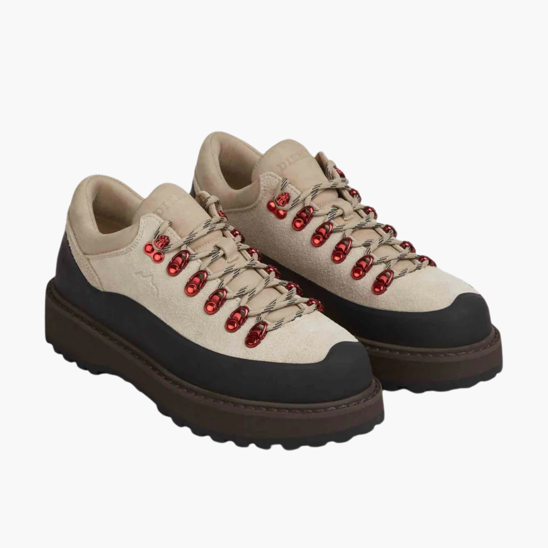 Cornaro Due Gomma Sesame Suede DIEMME