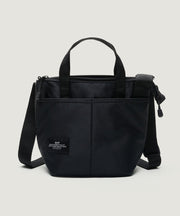 ZIPPER DUFFLE Small Black BAGS IN PROGRESS - vue de face
