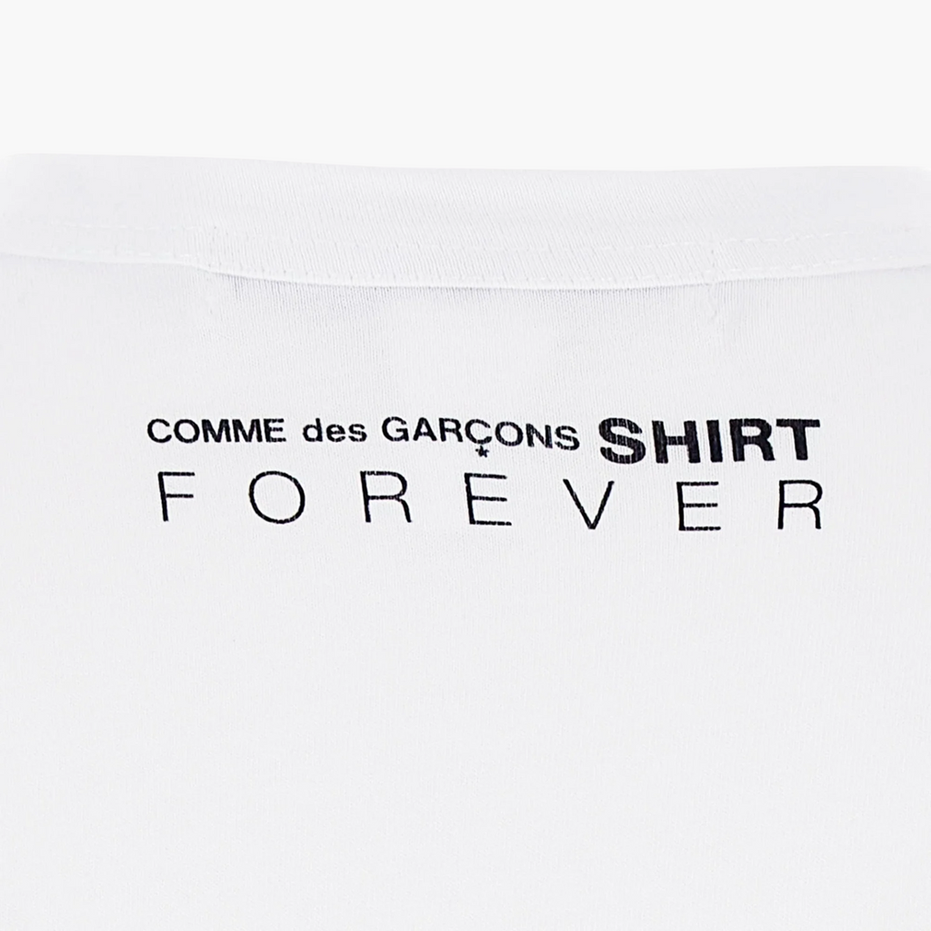 CDG Shirt Forever - Men's Long-sleeve - White COMME DES GARÇONS shirt