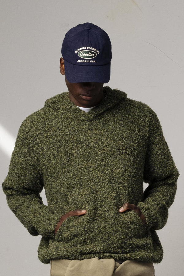 Navy And Green Cap