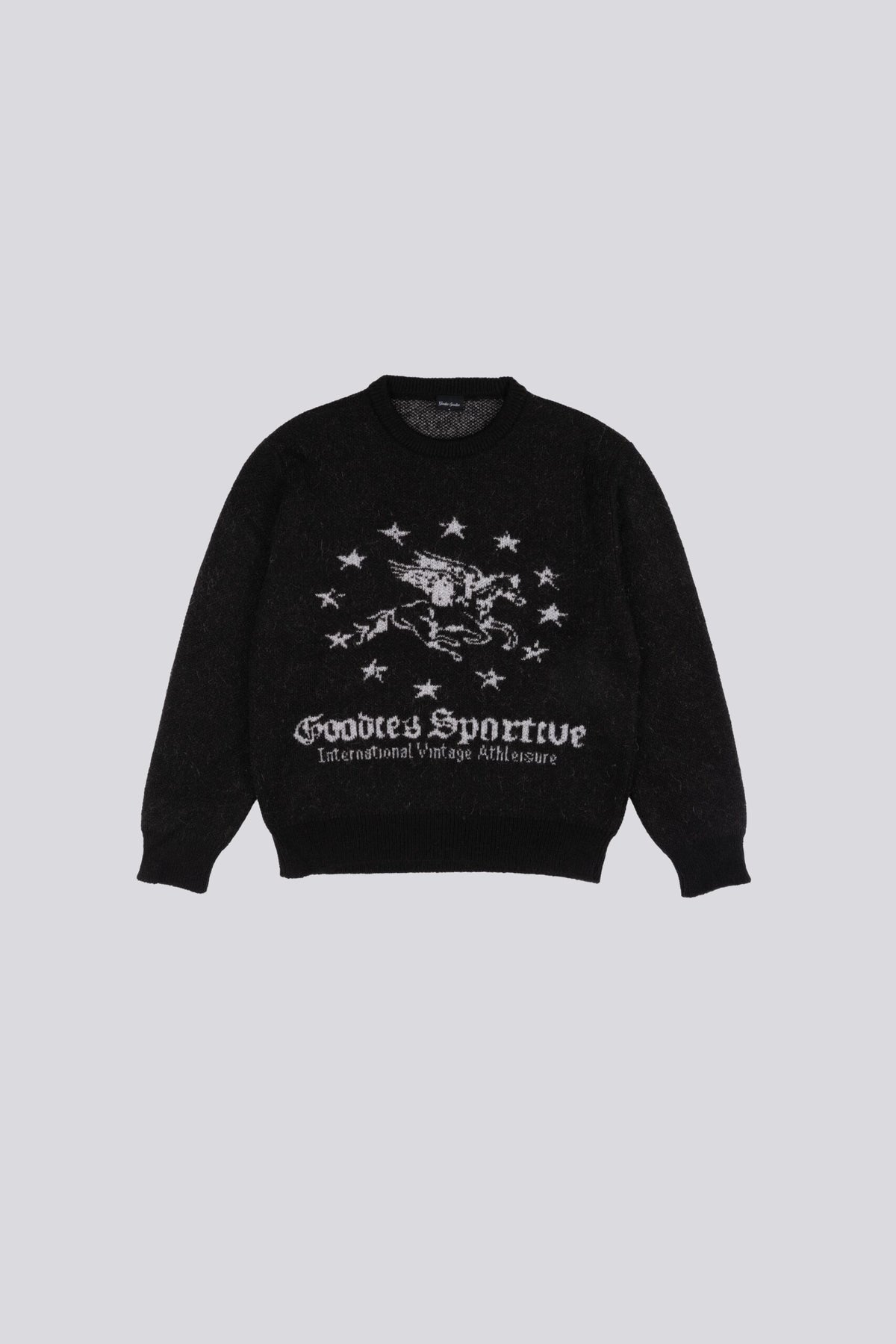 BLACK BEAN KNIT - Black GOODIES SPORTIVE - vue de face — photo 1