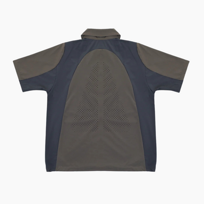 Breathable zipped shirt - Teide - Aura